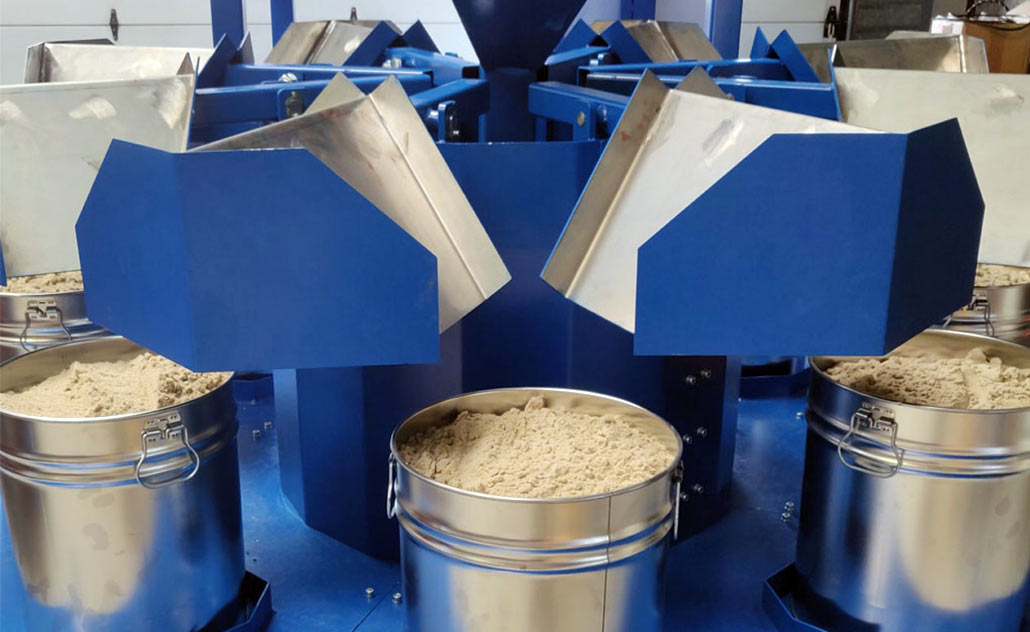 300-литровый роторный делитель проб